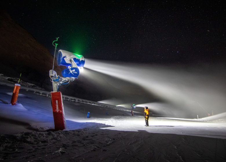 Besichtigung der Schneefabrik