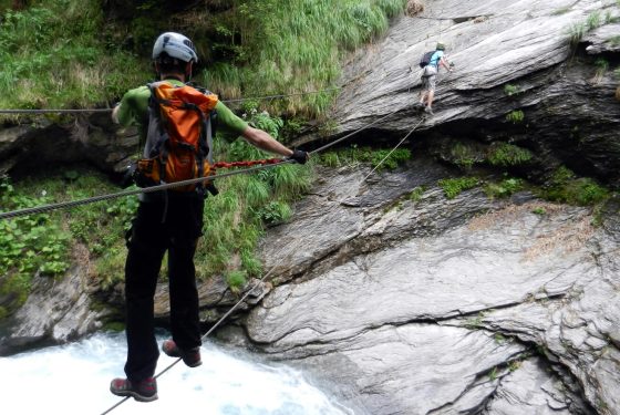 Via ferrata : Prendre de la hauteur…