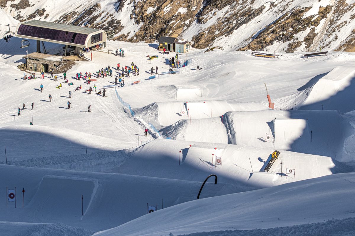 SnowPark de Cotch à Gourette