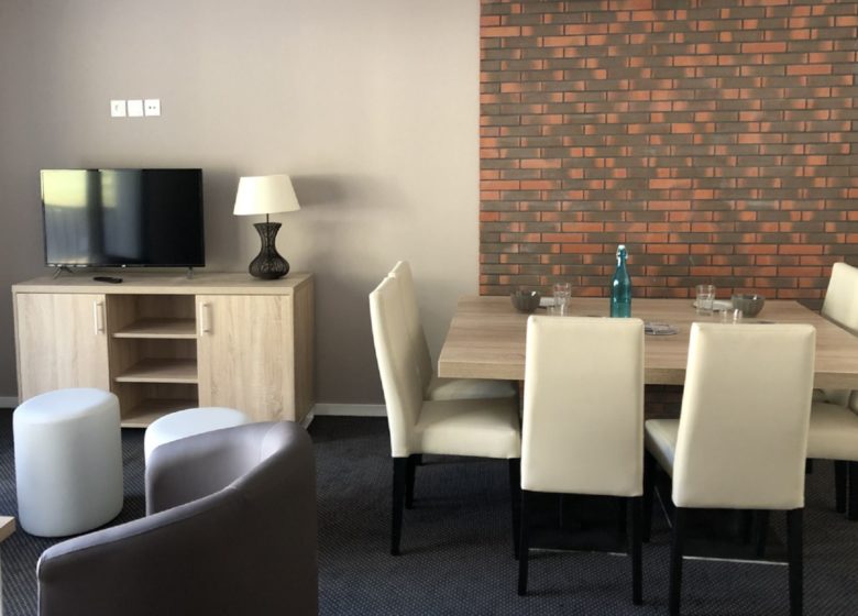 Intérieur d'un appartement de la Résidence le Portillo à Gourette