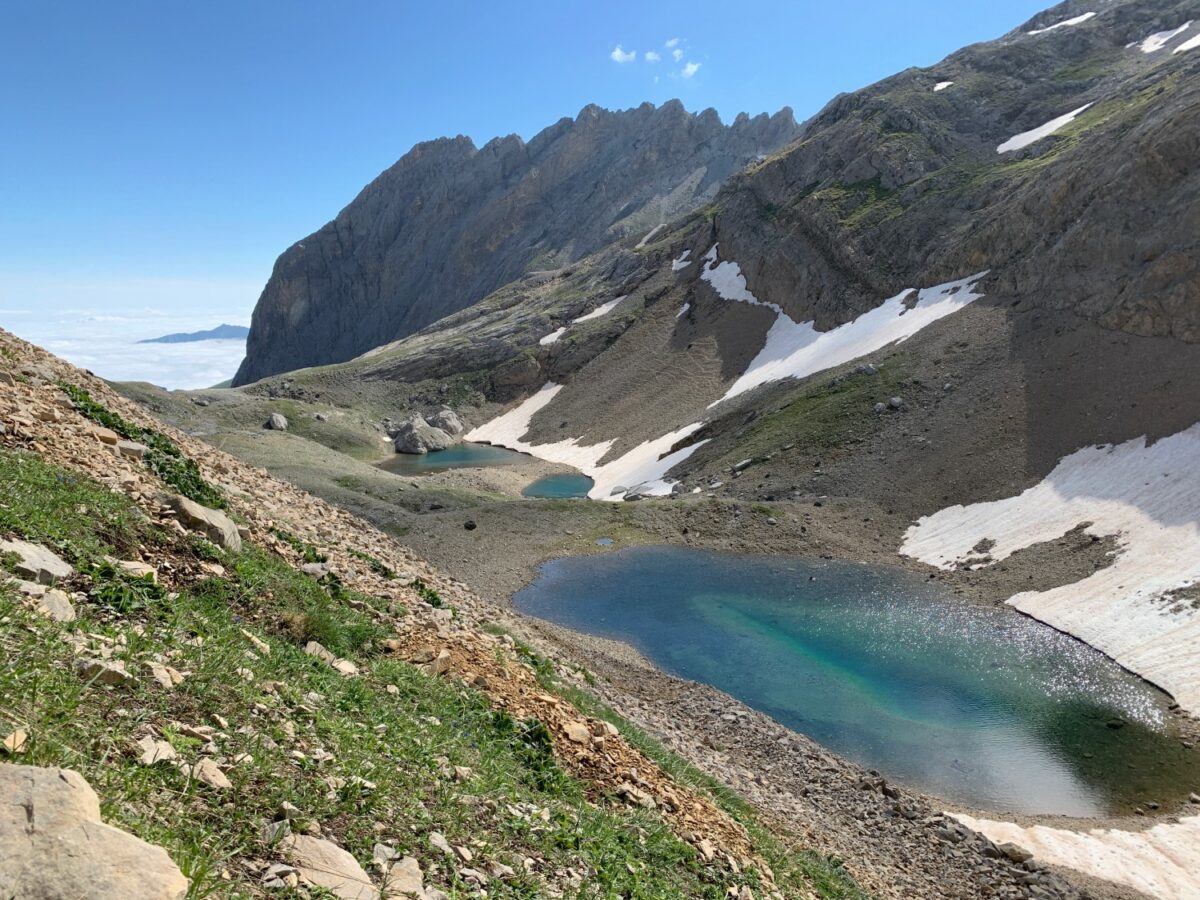 Lac d'altitude de Plaa Ségouné à Gourette