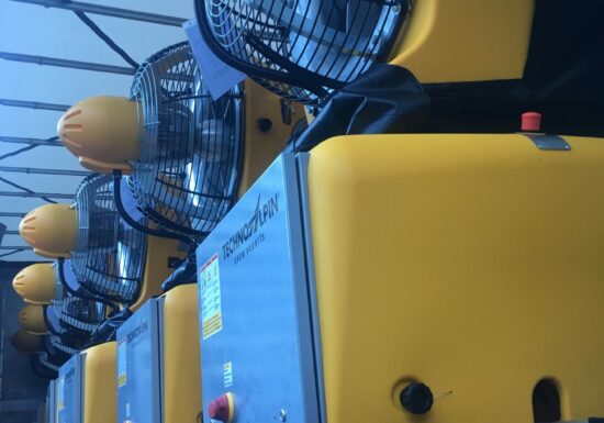 Visite de l’usine à neige