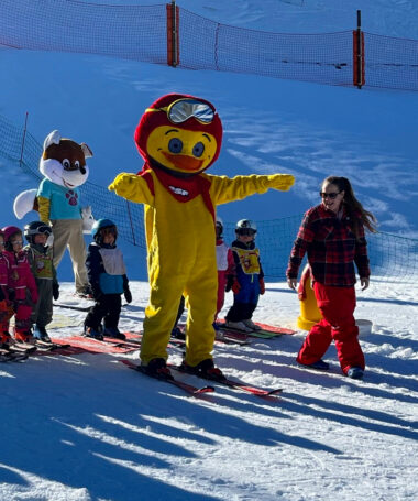 Prendre un cours de ski