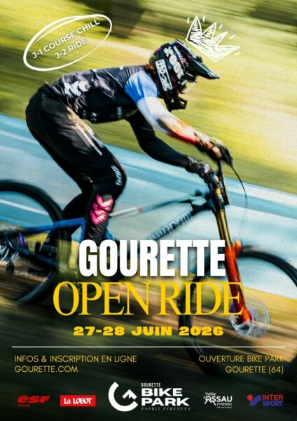 Affiche événement Gourette Open Ride