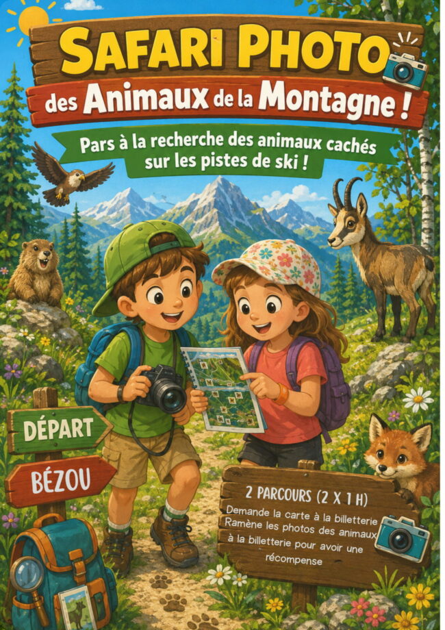 Safari Les animaux de la montagne