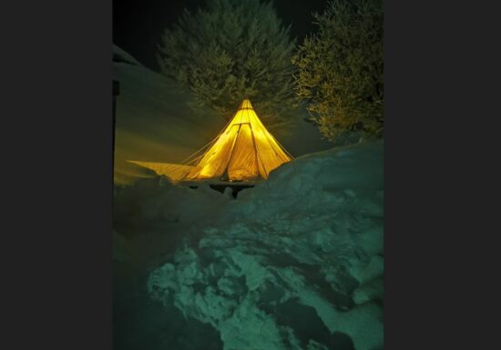 Nuit insolite en tente Tipi