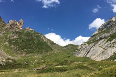 L'Aubisque über den Col de Tortes