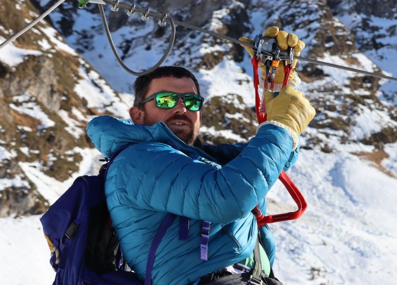 Grandes Tyroliennes l’Hiver