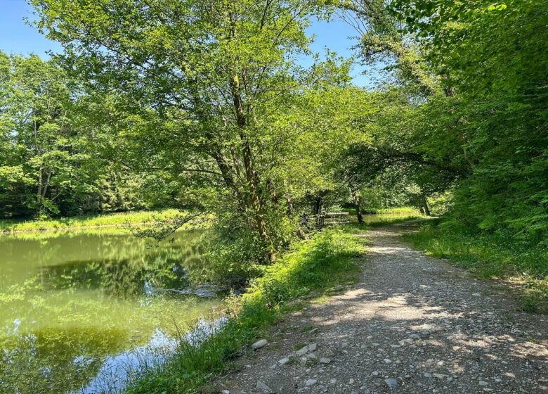 Le lac Ducrest à Arudy