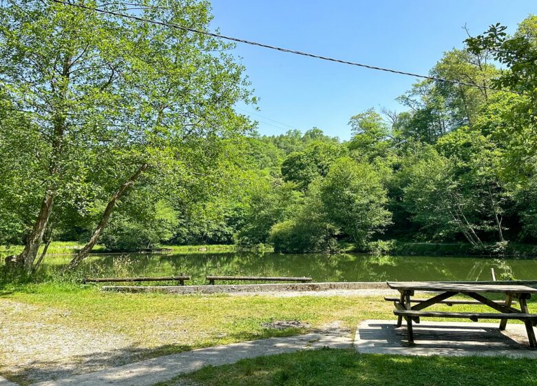Le lac Ducrest à Arudy