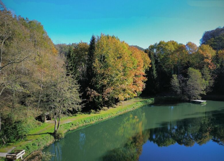 Le lac Ducrest à Arudy
