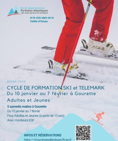 Cycle de formation ski et télémark