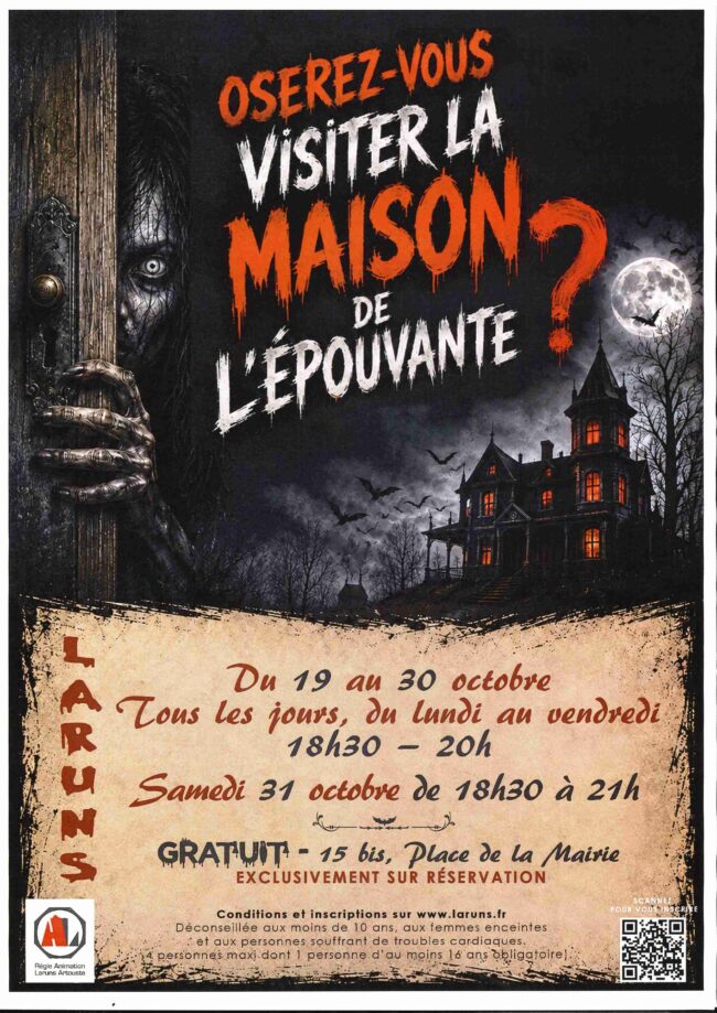 La maison de l’épouvante à Laruns