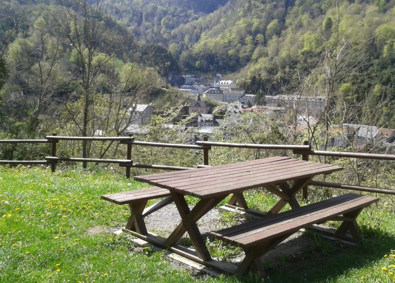 Área de picnic en la carretera de Aas