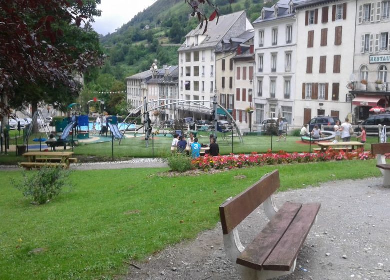 Picknickplatz im Darralde Garten