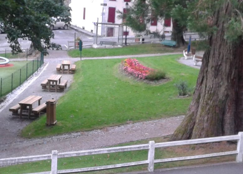 Picknickplatz im Darralde Garten