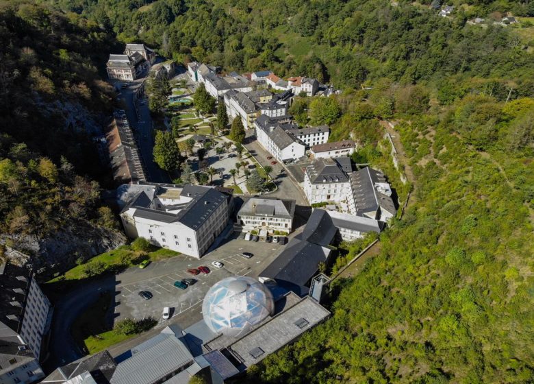 Visite historique des Eaux-Bonnes en appli