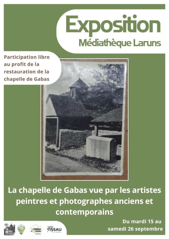 Exposition : La Chapelle de Gabas vue par les artistes peintres et photographes anciens et contemporains