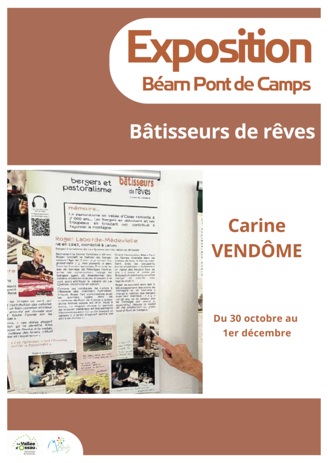 Exposition : Bâtisseurs de rêves – Carine Vendôme