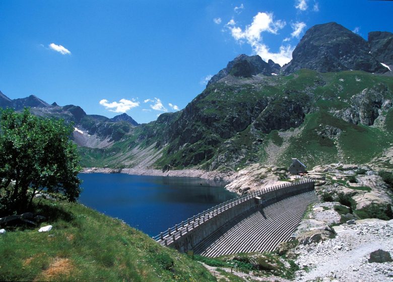 Tren turístico del lago Artouste