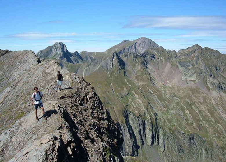 Ascension d’un sommet en randonnée