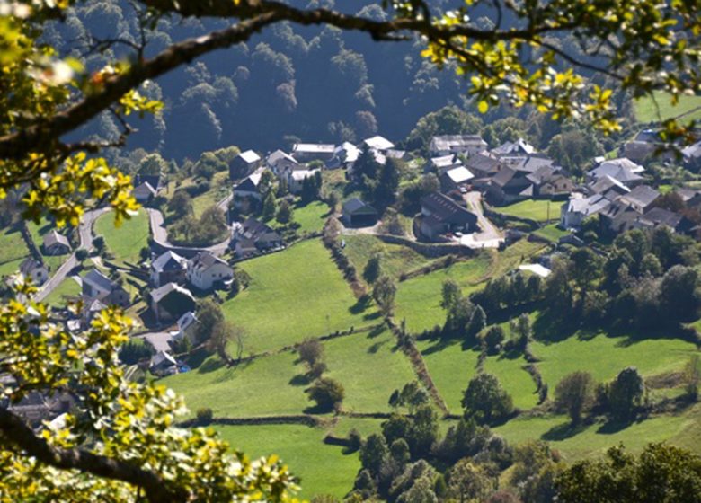 De tocht door de Ossau-vallei