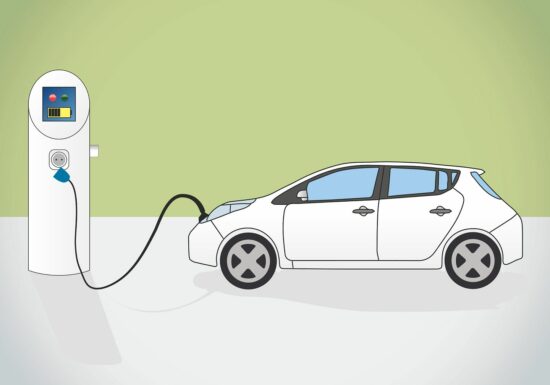 Borne de recharge électrique voiture