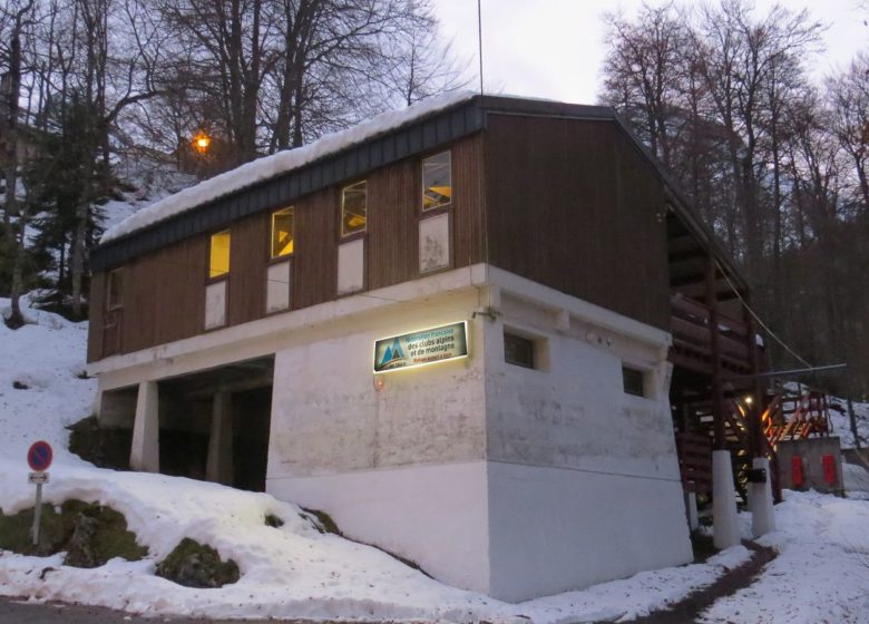 Chalet des französischen Alpenvereins