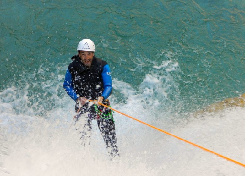 1/2 journée canyoning sportif sensation