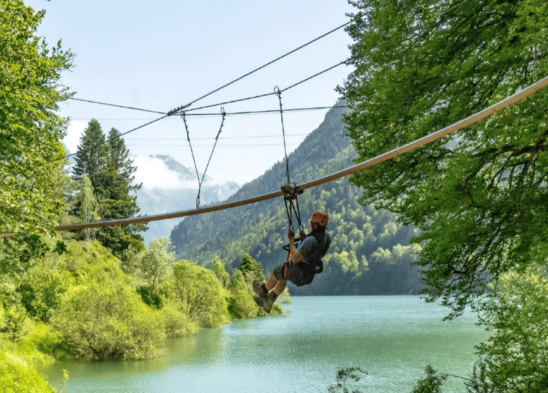 Tyrolienne à virages d’Artouste