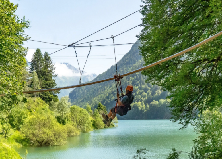 Tyrolienne à virages d&rsquo;Artouste