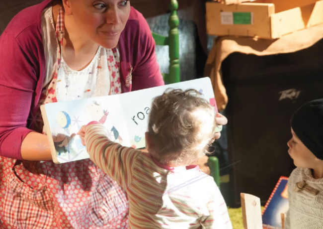 Lecture contée : Le corps de maman est une montagne