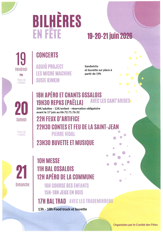 Bilhères en fêtes