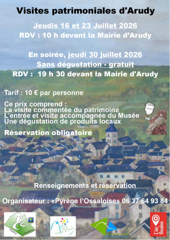 Visite du village d’Arudy, du musée et dégustation