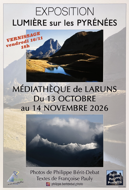 Exposition : Lumière sur les Pyrénées – Vernissage