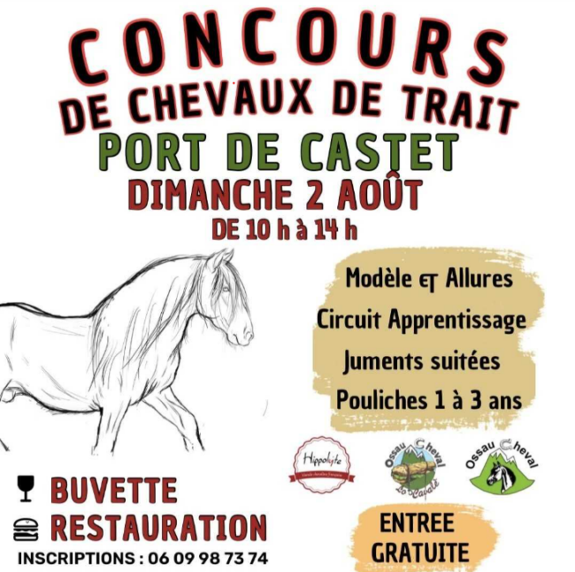 Concours de chevaux de trait