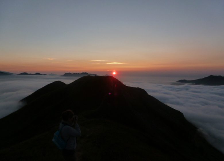 Coucher de soleil à l’Aubisque