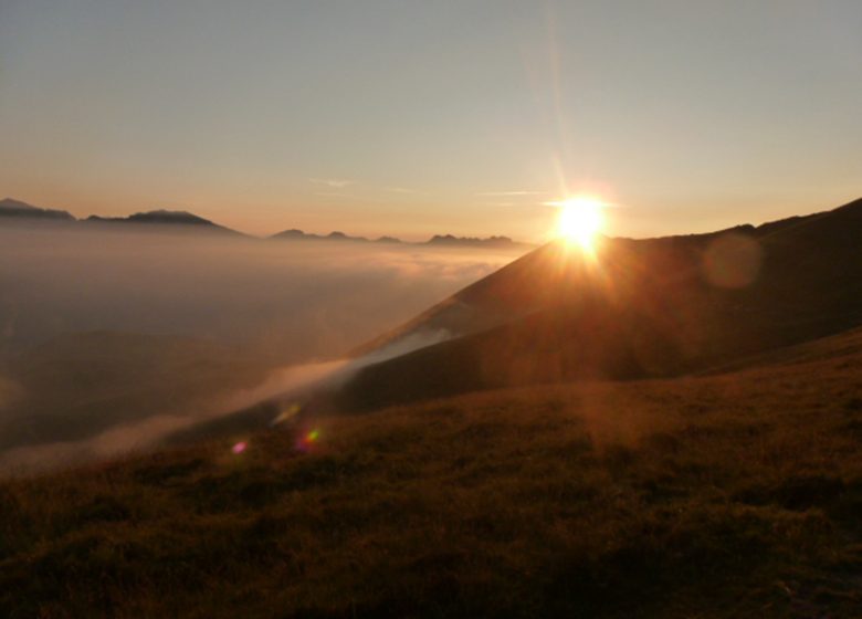 Coucher de soleil à l’Aubisque