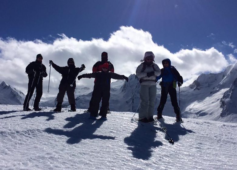 Entdeckung mit Schneeschuhen auf Gourette oder dem Col d'Aubisque