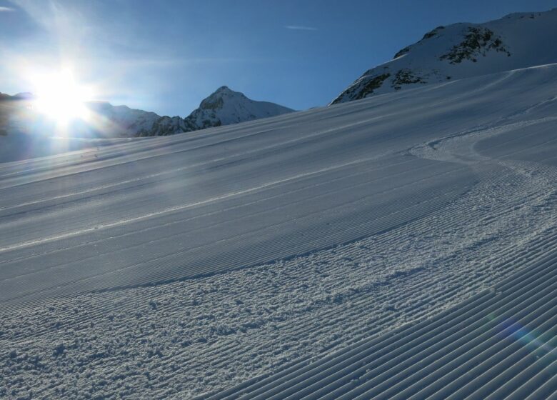 Premières traces à Gourette