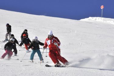Escuela de esquí francesa