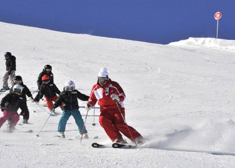 Französische Skischule