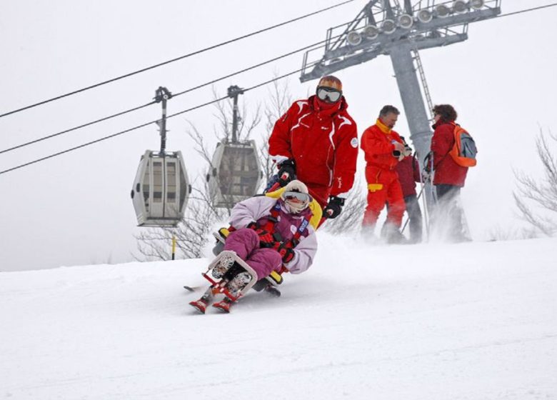 Französische Skischule