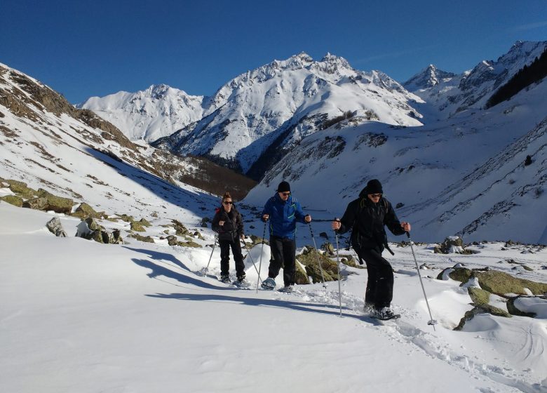 Découverte en raquettes dans le Parc National