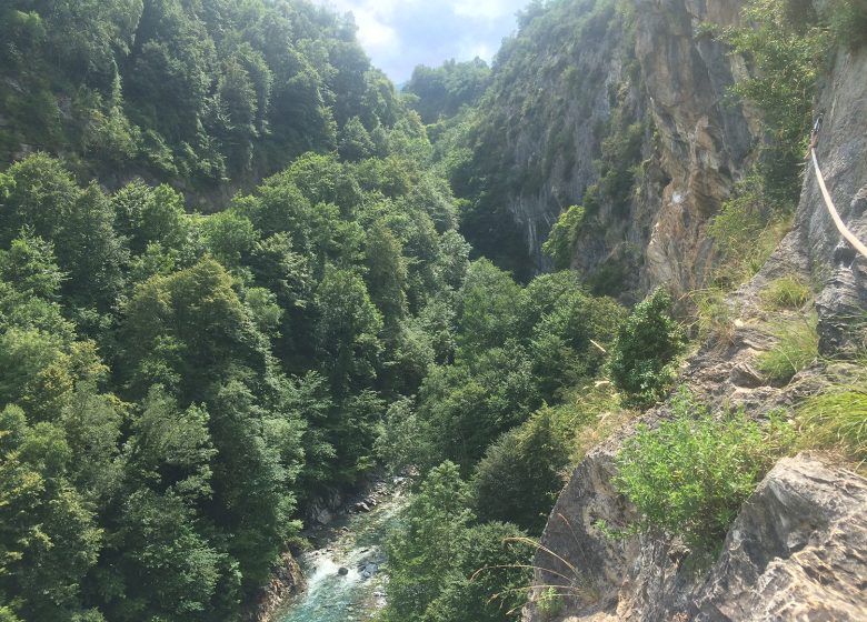 Voie escalade : Falaise du Hourat