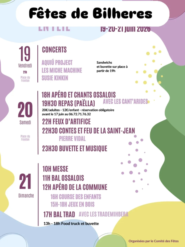 Bilhères en fêtes