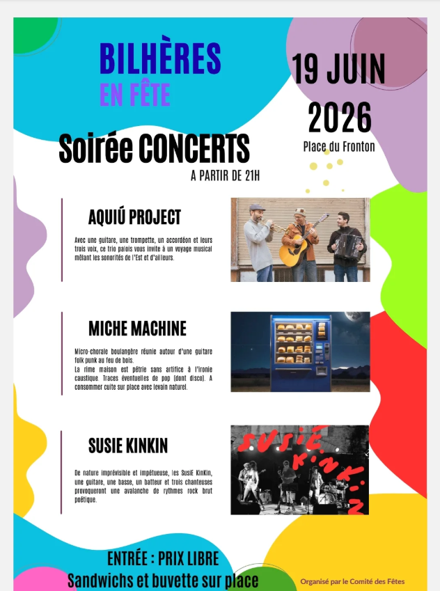 Bilhères en fêtes – Concerts