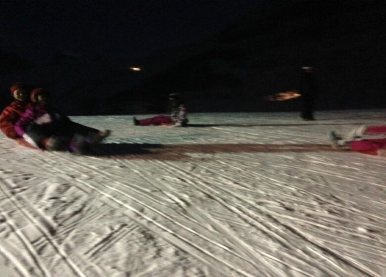 Happy luge