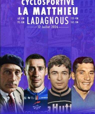 Cyclosportive La Matthieu Ladagnous – MODIFICATION DE PARCOURS
