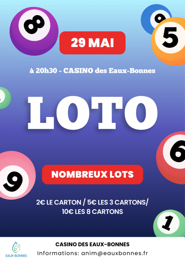 Loto du casino aux Eaux-Bonnes